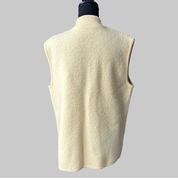 Vintage Hagger Pure Wool Sleeveless Cardigan Vest Made in Hong Kong - Picture 3 of 13